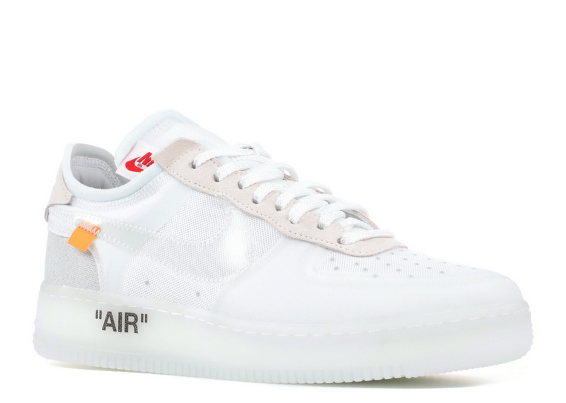 Authentic OFF-WHITE x Nike Air Force 1 Low White